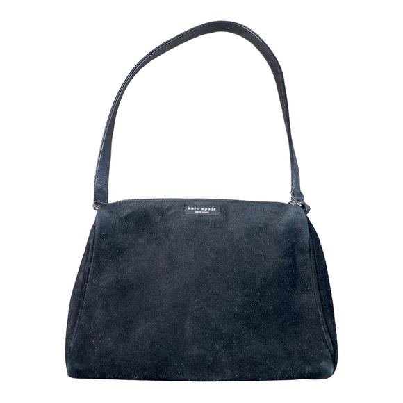 kate spade Bags Kate Spade Suede Hobo Black Shoulder Bag Poshmark